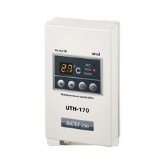 [우리엘전자] 필름난방 온도조절기 UTH-170 UTH-170R UTH-170AT (센서포함), 모델/ UTH-170 디지털식 온도설정잠금기능 4KW