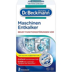 Dr. Beckmann 닥터베크만 세탁기 식기 세척기 청소 파우더 100g, 1개