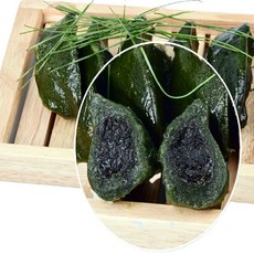 은혜 떡집 영광 모시송편 모시떡 흑임자 찐송편 20개, 42g