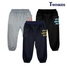 트윈키즈 트윈키즈 (겨울신상)롱기모포켓트레이닝바지