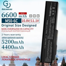 Golooloo 6600mAh Asus N61 N61J N61Jq N61V N61Vg N61Ja N61JV N53 M50 M50s N53S A32 M50 A32 N61 A32 X64 A33 M50|노트북 배터리|, 1개(A1), CHINA(A1), 5200mAh(A1)