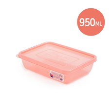 [미라네주방] 냉장고정리 김치보관 숙성전용 밀폐용기 김치통 용기 미라클통 황토 950ml, 1개 - 미라클580