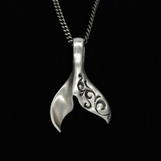 고래꼬리순금펜던트