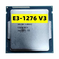 1150 E3-1276V3 L3 8M Xeon 쿼드 v3 코어 1276 CPU 프로세서 8 GHz 스레드 3.6 E3 LGA 84W =