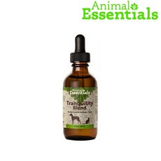 미국 Animal Essentials 불안장애완화 Tranquility Blend Herbal Formula Dog & Cat Supplement 2온즈, 1개