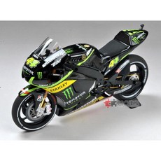 2014 야마하 YZR-M1 오토바이 미니 컷 112 스미스 MotoGP 합금 시뮬레이션 모델