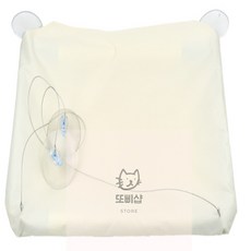또삐샵 고양이 창문 해먹 애묘용품, 아이보리, 1개