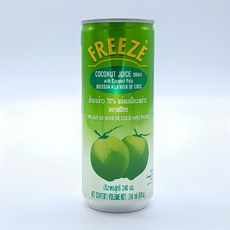 [비그린몰] 태국 음료 프리즈 코코넛 주스 드링크 240ml X 12, 12개