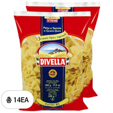 디벨라 파르팔레 파스타, 500g, 14개