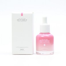 글래시어 에어핏 톤업 썬앰플 30ml - GLACIER AIR-FIT TONE UP SUN AMPOULE 30ml, 1개 - 징크옥사이드