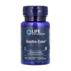 라이프익스텐션 Gastro-Ease 아연 L-카르노신 60 베지 캡슐 (1개월분), 1개, 60정