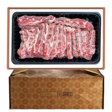 국산 무항생제 축협 한돈 LA갈비 2kg 명절선물세트, 1개