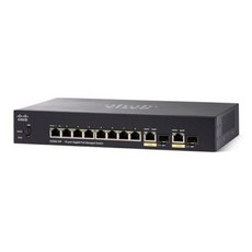 CISCO 시스코 SG350-10MP-K9-EU 8포트 기가 POE+ 스위칭허브 1000Mbps+SFP or 2GE combo 스위칭허브/서버-스위칭허브, 선택없음