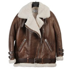 아크네 여성 벨로시티 빈티지 무스탕 A70005W DARK BROWN/WHITE [ANC079br]