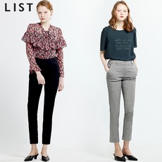 리스트 리스트(LIST) 퍼피투스 스트레이트 팬츠 (택가격:168000원)