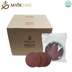 초코 3호 케이크 시트 1BOX 케익 수제 만들기 재료 베이킹 체험 실습 카스테라, 초코3호케이크시트 1박스 20개입