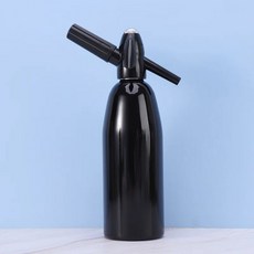 워터 소다 DIY 거품 만드는 스파클링 만들기 수동 주스용 기계 제조기 메이커 디펜서 CO2, black 1000ml