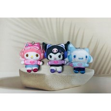 (국내배송 당일발송) 산리오 헬로키티 헤이세이 팝스 마이멜로디 쿠로미 시나모롤 헤드셋키링