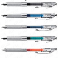 Pentel 에너겔 인프리 볼펜 10개 세트, BL77TL 0.7mm 블랙 10개 세트, 1개 - pqiairpen