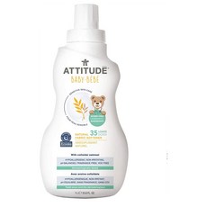 ATTITUDE Baby Fabric Softener 애티튜드 캐나다 수입 무향 베이비 유아 섬유유연제 35회분 1L 1팩