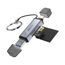 이지넷 카리미 9723TC-OTG 블랙박스 멀티 SD 카드리더기, 1개