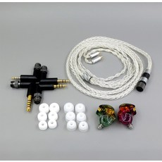 LN006261 6 단위 스피커 BA 전기자 이어폰 소니 NW WM1Z TA ZH1ES WM1A PHA 2A xduoo X20 X10T 나노 D3 X10, 단일, 라이트 블루