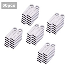 금속 USB 플래시 드라이브 다기능, 128M, Multicolor-50PCS, 50개