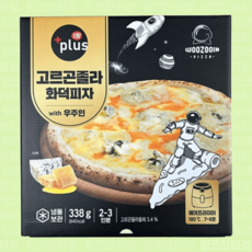 우주인피자 화덕피자 고르곤졸라 338g X 2박스