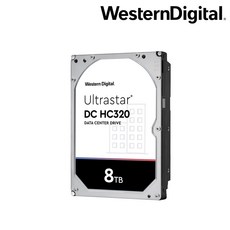 WD 울트라스타 HDD, 8TB, DC HC320 SAS