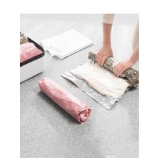 여행 압축 진공 수납가방 룩 속옷 사물 정리 주머니 휴대 방수 타프로스 보스턴백
