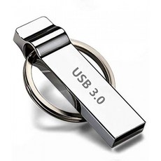 1TB Silver 3.0 USB 메모리 플래시 드라이브 3.0 USB 메모리 금속 캡리스 실버 충격 방적 방진 USB 플래, 1