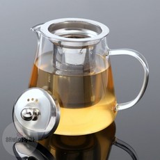 해삐아우라 내열유리 티포트 950ML 차우리기포트
