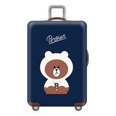 캐리어커버 트렁크 보호대 커버 내마모 두꺼운 탄력 고양이 귀여운 18inch20inch24inch28inch32inch