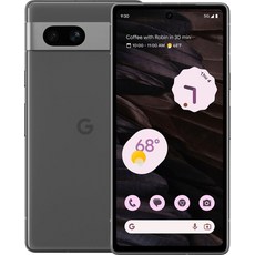 구글 픽셀 7A 5G 128GB 8GB RAM GHL1X 팩토리 언락 6.1ED 64MP 720054, Charcoal 720054