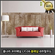 폼나라 폼패널 우드 꾸미 CP 06 내추럴 DIY 나뭇결