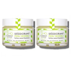 CLEMENCE VIVIEN 데오드란트 밤 만다린 50g x2개, 2개