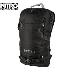 보드가방 NITRO스키 스케이트보드 백팩 컴퓨터 다용도 책가방 스트릿 25L등산 야외운동 가방, T06-Jet Black/증기분사 블랙 14L