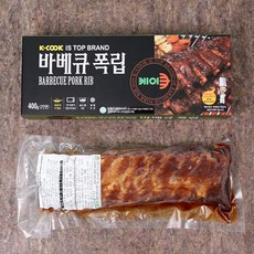 케이쿡 [케이쿡] 바베큐 폭립 400g × 3팩, 3개