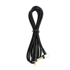 Sennheiser G4ME 용 교체 용 헤드폰 케이블 ONE GAME ZERO PC 373D PC37X GSP350 500 600 헤드폰, 1) Black, 없음