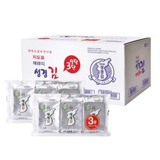 [성경김본사] 지도표성경 재래 식탁김 4g 총72봉, 단품
