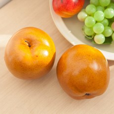 REAL 모조야채 모형채소 가짜 소품, 과일모형_배 -6개