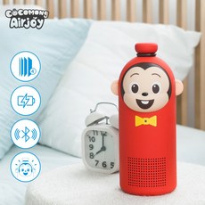 에임하트 에어조이 블루투스 스피커 휴대용 미니공기청정기 유모차 공기청정기, 단일옵션