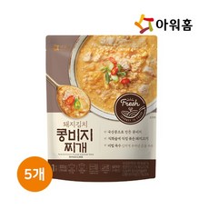 아워홈 돼지김치 콩비지찌개 300g 5개, 단일상품, 기타, 기타