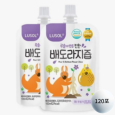 루솔이 만든 진한 배도라지즙 선물세트, 100ml, 120개