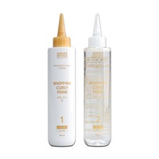 아모스프로페셔널 휘핑 컬리 펌 1제 150ml + 2제 150ml, 1세트