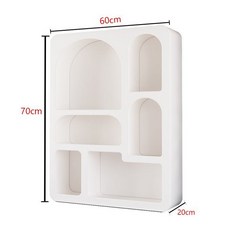 베이직 아치형 인테리어 선반 수납 장식장, A