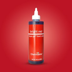 셰프마스터 리쿠아젤 식용색소 브라이트 레드, 1개, 298g