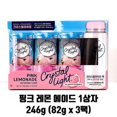 크리스탈라이트레몬에이드음료82gx3보틀