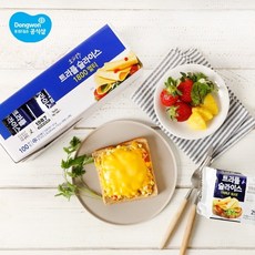[쇼핑엔티] 동원 트리플 슬라이스치즈 1.8kg(100매), 1.8kg, 1개