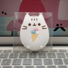 다마고치 케이스 보호 커버 실리콘 고양이 파우치 낱, 한개옵션1, 고양이 실리콘 화이트